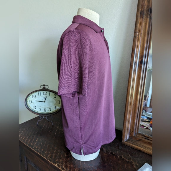 NWT Van Heusen Burgundy Polo - Picture 4 of 5